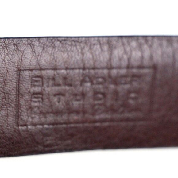 Bill Adler BROWN GENUINE LEATHER 1 1/8"Wd CASUAL DRESS MEN'S BELT Sz 36 (X82 - Picture 7 of 14